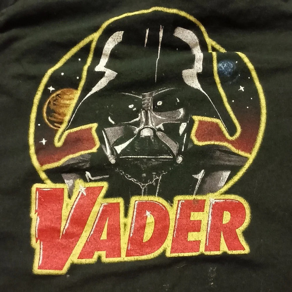 Mens size  small crew neck short sleeve Vader t shirt - Picture 3 of 5